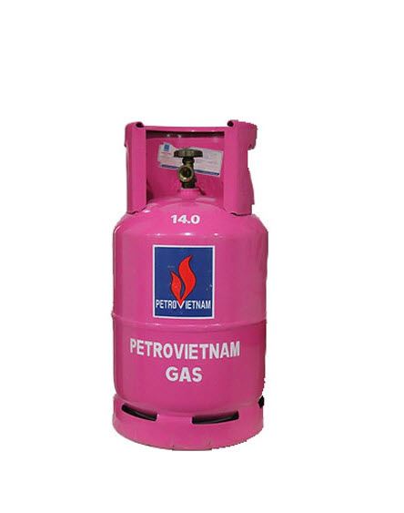 Bình Petrovietnam Gas 12kg màu hồng
